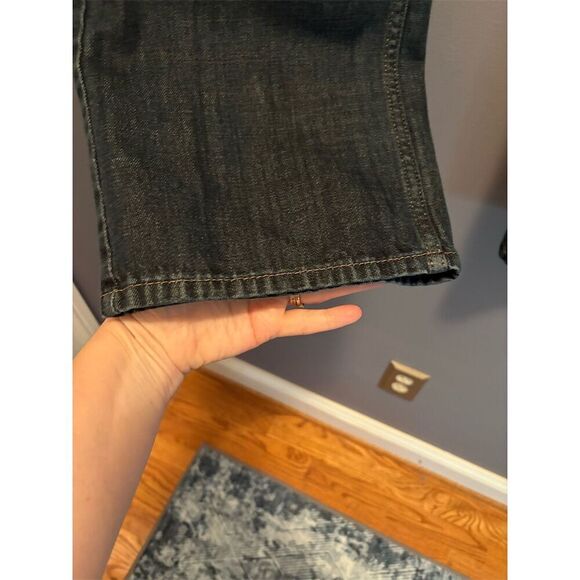 Levi's Men's 559 Relaxed Straight Jeans Blue Size 40BT 40x32 Dark Wash - Picture 5 of 11